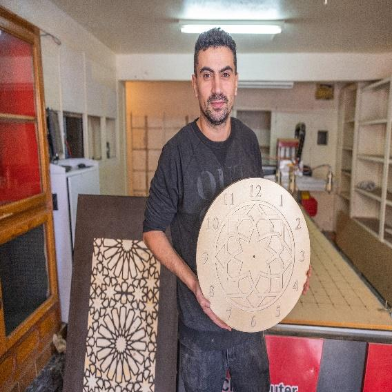 DIGITAL WOODWORKING نقش على الخشب والألومینیوم